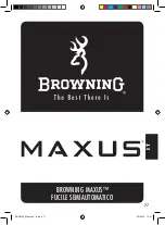 Preview for 79 page of Browning MAXUS Owner'S Manual