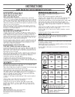 Preview for 2 page of Browning SPIKE Instructions