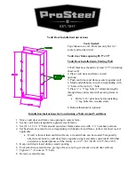 Browning VAULT DOOR Installation Instructions preview