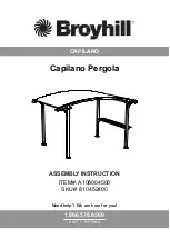 Preview for 1 page of Broyhill 810452400 Assembly Instruction Manual