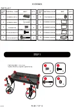 Предварительный просмотр 8 страницы Broyhill 810487342 Assembly Instruction Manual