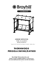 Preview for 1 page of Broyhill 810494276 Assembly Instruction Manual