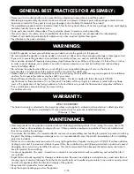 Preview for 2 page of Broyhill 810494534 Assembly Instructions Manual