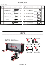 Предварительный просмотр 7 страницы Broyhill 810544444 Assembly Instruction Manual