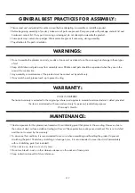 Предварительный просмотр 2 страницы Broyhill 810550262 Assembly Instructions Manual