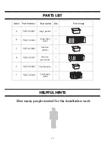 Предварительный просмотр 4 страницы Broyhill 810550262 Assembly Instructions Manual