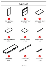 Предварительный просмотр 4 страницы Broyhill 810566184 Assembly Instructions Manual