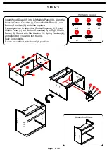 Предварительный просмотр 8 страницы Broyhill 810566184 Assembly Instructions Manual