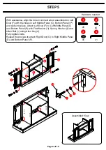 Предварительный просмотр 10 страницы Broyhill 810566184 Assembly Instructions Manual