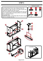 Предварительный просмотр 11 страницы Broyhill 810566184 Assembly Instructions Manual