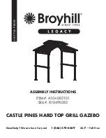 Broyhill A104002101 Assembly Instructions Manual preview