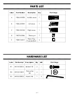 Предварительный просмотр 4 страницы Broyhill A417001900 Assembly Instructions Manual