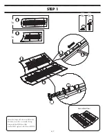 Предварительный просмотр 6 страницы Broyhill A417001900 Assembly Instructions Manual