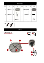 Предварительный просмотр 3 страницы Broyhill ASHFORD GBO21-602-3 Assembly Instructions