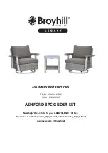 Предварительный просмотр 1 страницы Broyhill ASHFORD Assembly Instructions Manual