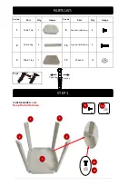 Предварительный просмотр 9 страницы Broyhill ASHFORD Assembly Instructions Manual