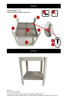 Предварительный просмотр 10 страницы Broyhill ASHFORD Assembly Instructions Manual