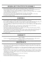 Preview for 2 page of Broyhill CAPLANO A106004500 Assembly Instructions Manual