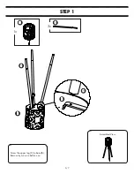 Предварительный просмотр 5 страницы Broyhill D201036810 Assembly Instructions Manual