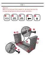 Предварительный просмотр 4 страницы Broyhill EAGLE BROOKE BS20282L Assembly Instructions Manual