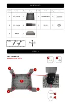 Предварительный просмотр 3 страницы Broyhill GB22-815 Assembly Instructions