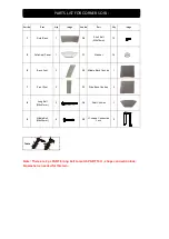 Предварительный просмотр 3 страницы Broyhill GBO21-602-2 Assembly Instructions Manual