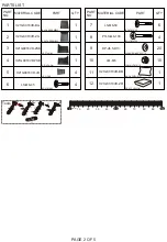 Предварительный просмотр 3 страницы Broyhill H21GK018VD Assembly Instruction Manual