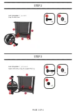 Предварительный просмотр 4 страницы Broyhill H21GK025VD-1-rev Assembly Instruction