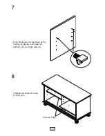 Предварительный просмотр 12 страницы Broyhill INSPIRATIONS 433-065 Assembly Instructions Manual