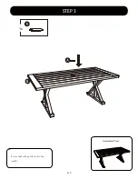 Предварительный просмотр 8 страницы Broyhill Legacy Castle Pines Dining Table Assembly Instructions Manual