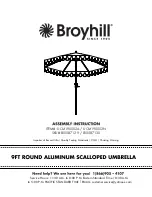 Предварительный просмотр 1 страницы Broyhill UCM190002A Assembly Instruction