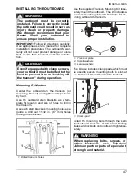 Preview for 49 page of BRP 2011 WRL User Manual