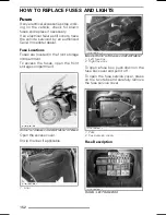 Preview for 154 page of BRP 2013 Spyder RT Operator'S Manual