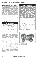 Предварительный просмотр 64 страницы BRP Can-Am Commander XT 1000R 2021 Operator'S Manual