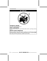 Preview for 40 page of BRP Can-Am OUTLANDER 400 EFI 2014 Operator'S Manual