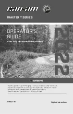 BRP Can-Am Traxter HD7 2022 Operator'S Manual preview