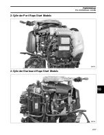 Предварительный просмотр 227 страницы BRP EVINRUDE E-TEC BE50DPLABA Service Manual