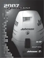 BRP Johnson J30PL4SUA 2007 Service Manual предпросмотр