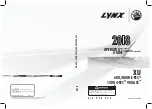 BRP Lynx 1200 4-TEC 900 ACE 2018 Original Operator'S Manual preview