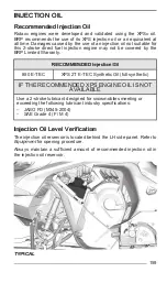 Preview for 161 page of BRP LYNX DEEP SNOW SPORT 2023 Series Operator'S Manual