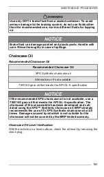 Preview for 165 page of BRP Lynx SHREDDER 3900 600R Operator'S Manual