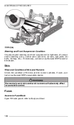 Preview for 188 page of BRP Lynx SHREDDER 3900 600R Operator'S Manual