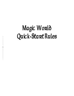 Preview for 3 page of BRP Magic World Quick Start Quide