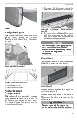 Preview for 81 page of BRP Sea-Doo FT Series Operator'S Manual