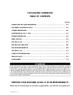 Preview for 2 page of BRP ski-doo MACH Z 1000 SDI Handbook