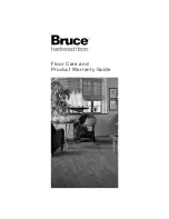 Bruce Floor Care Warranty Manual preview