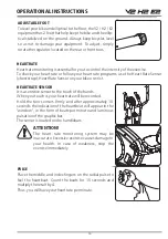 Предварительный просмотр 110 страницы Brudden Movement RESIDENTIAL LINE H2 Owner'S Manual