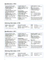 Предварительный просмотр 6 страницы Brüel & Kjær 4188 Product Data