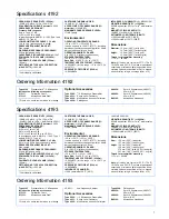 Предварительный просмотр 7 страницы Brüel & Kjær 4188 Product Data