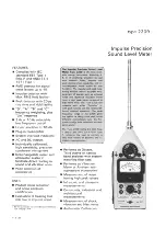 Предварительный просмотр 7 страницы BRUEL & KJAER 2209 Instructions And Applications